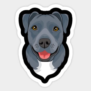 SMILE DOG-1 Sticker